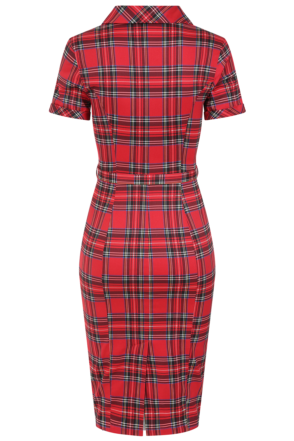Terissa Tartan Wiggle Dress